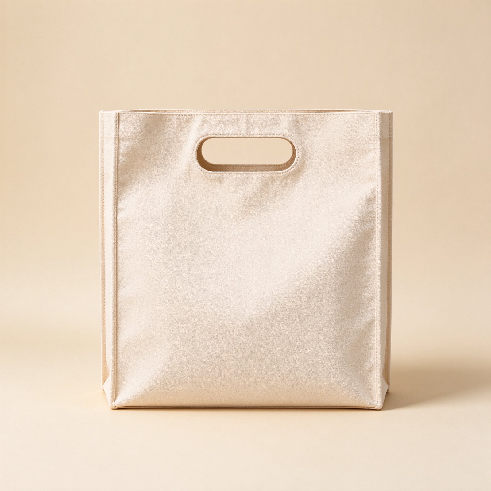 Canvas Die-Cut Handle Tote — custom OEM ODM bag
