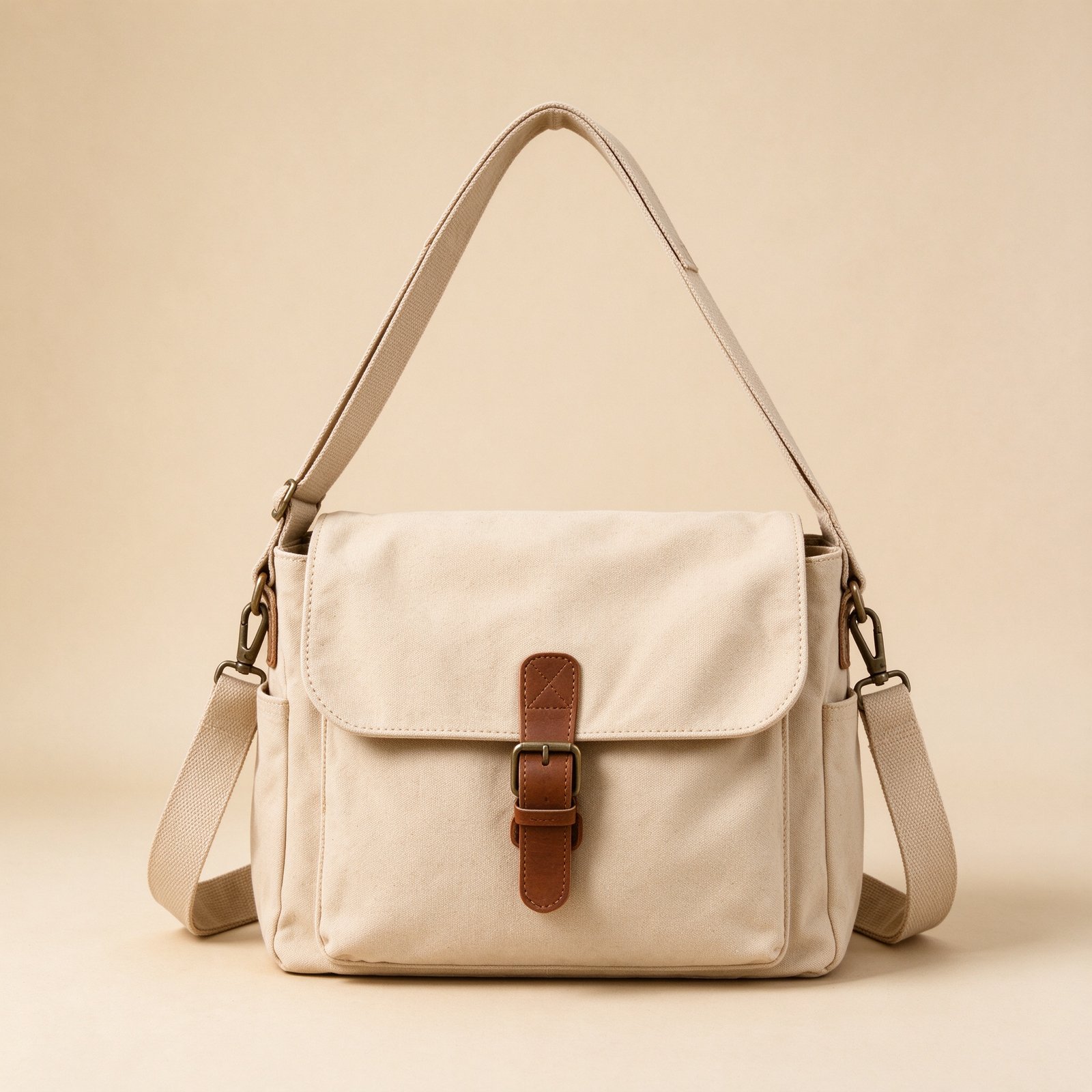 Canvas Messenger Bag
